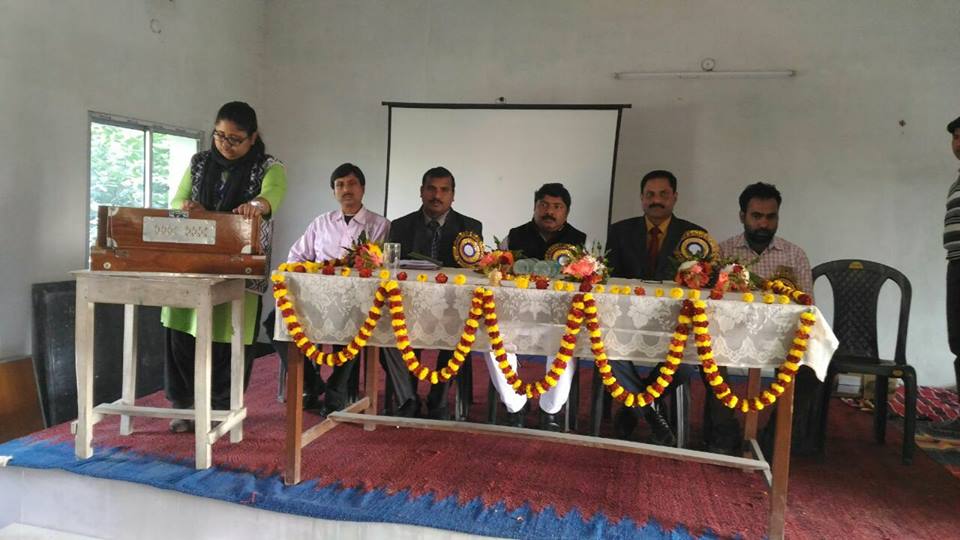Programme with guests on stage